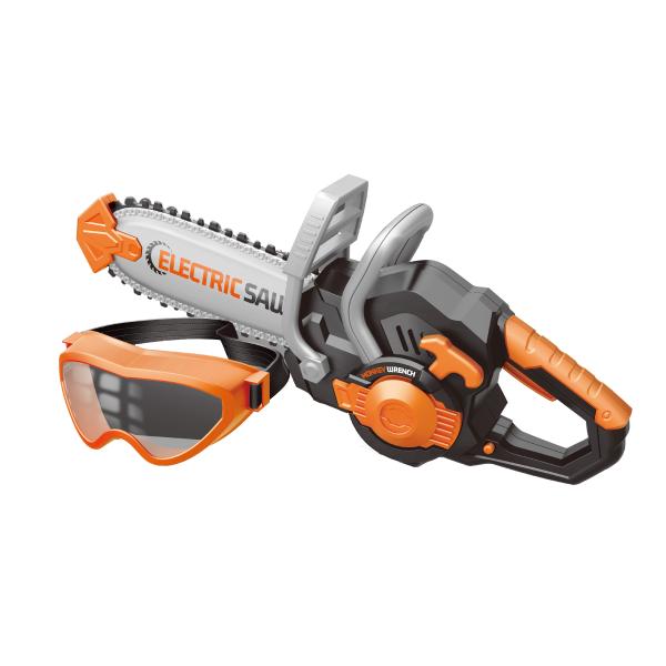 Motorová píla 34 cm a ochranné okuliare