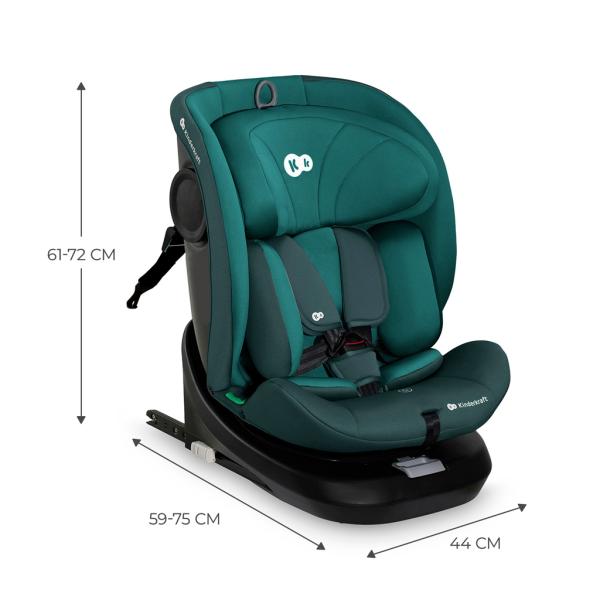 KINDERKRAFT Autosedačka I-Grow I-size 40-150 cm Modrá (obrázek 10)