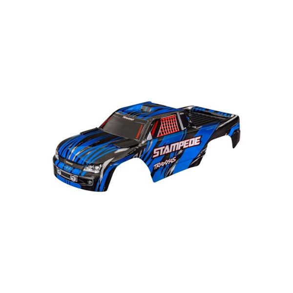 Traxxas karoséria Stampede modrá (bezsponková)