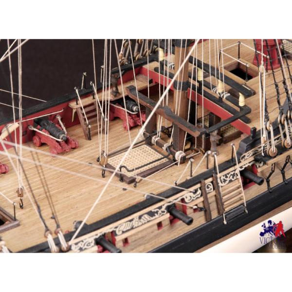 VICTORY MODELS H.M.S. Fly 1776 1:64 kit (obrázek 4)