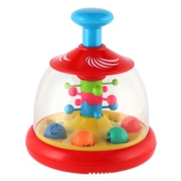 Kolotoč s loptičkami plast 18cm v krabici 18x23x17cm