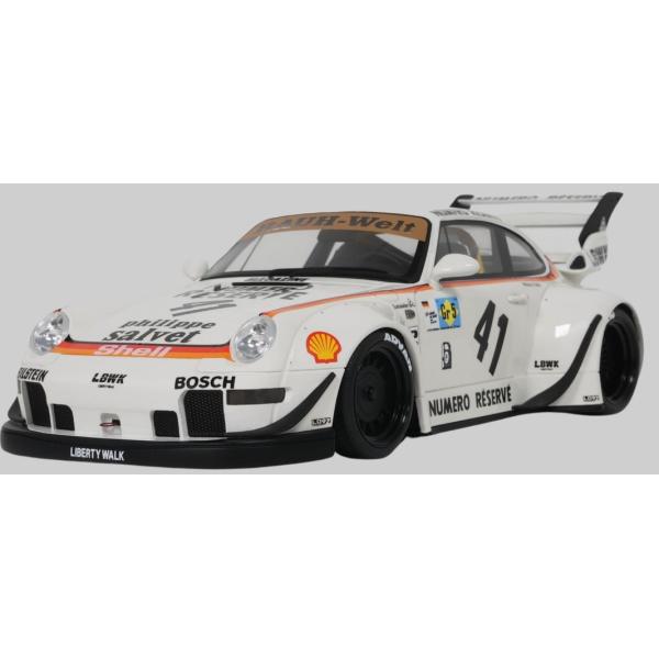1:18 PORSCHE RWB BODYKIT KATO-SAN WHITE - GT SPIRIT - GT451