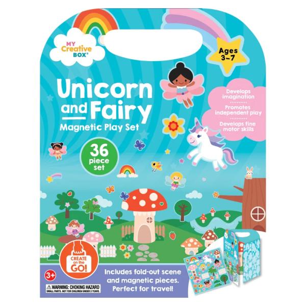 MY CREATIVE BOX® Magnetický set Víly a jednorožci