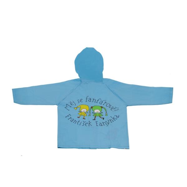 Dětská pláštěnka Kouzelná školka, modrá, 3-4 roky