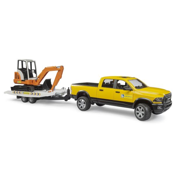 Bruder Terénne auto RAM, vozík, minibager