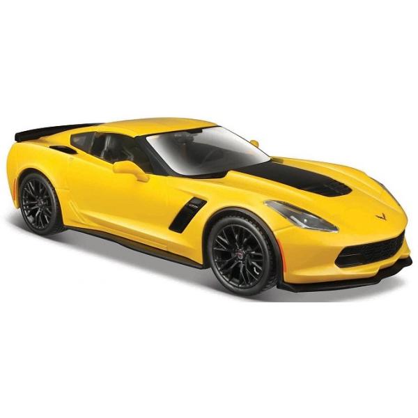 Maisto - 2015 Corvette Z06, žltá, 1:24