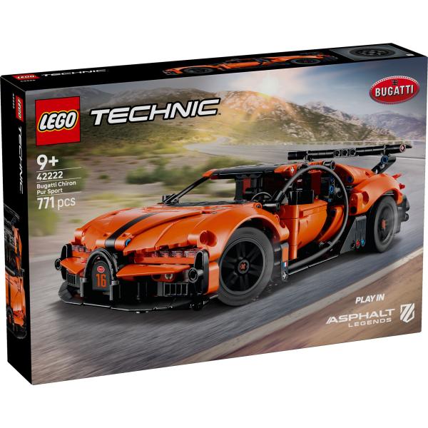LEGO® Technic 42222 Hyperauto Bugatti Chiron Pur Sport (obrázek 3)