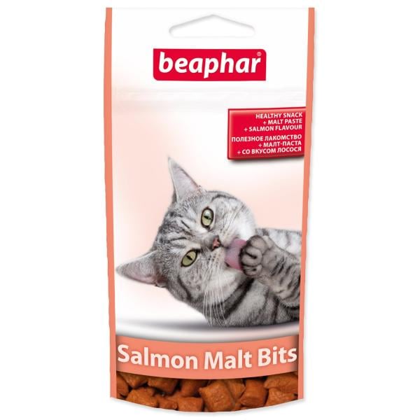 Pochoutka Beaphar Malt Bits losos 35g