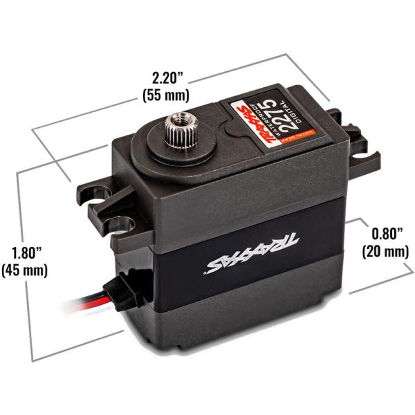 Traxxas servo 2275 35kg.cm 0.16s/60° 25T (obrázek 4)