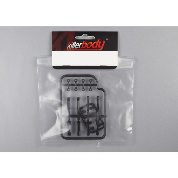 Killerbody kliky dveří černé