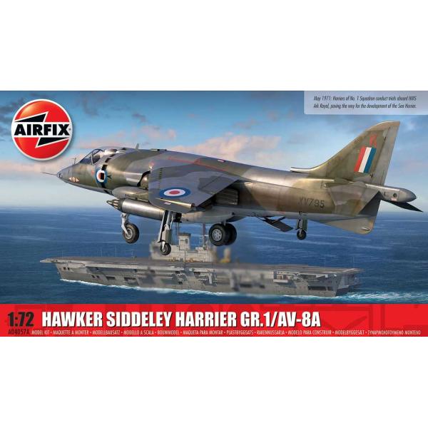 Classic Kit letadlo A04057A - Hawker Siddeley Harrier GR.1/AV-8A (1:72)