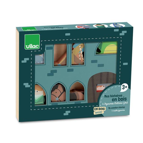 Vilac Dřevěné postavičky Hrad (obrázek 2)