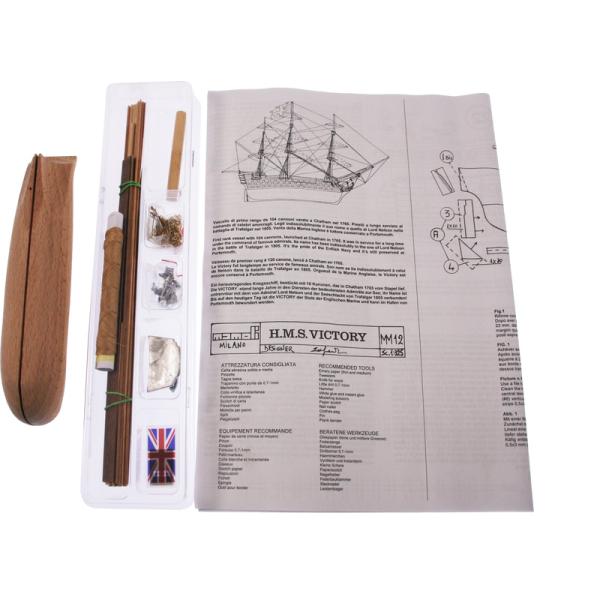 MINI MAMOLI H.M.S. Victory 1:325 kit (obrázek 6)