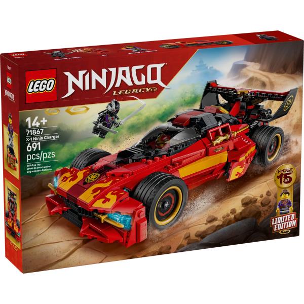 LEGO® NINJAGO®Kaiovo červené superauto: 15 let NINJAGO (obrázek 3)