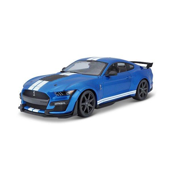 Maisto - 2020 Ford Shelby GT500, metalická modrá, 1:18