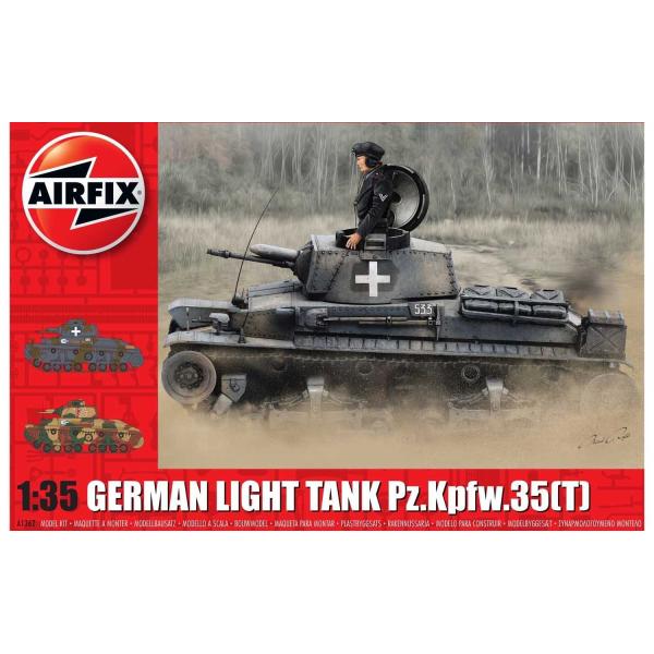 Classic Kit tank A1362 - German Light Tank Pz.Kpfw.35 (t) (1:35)