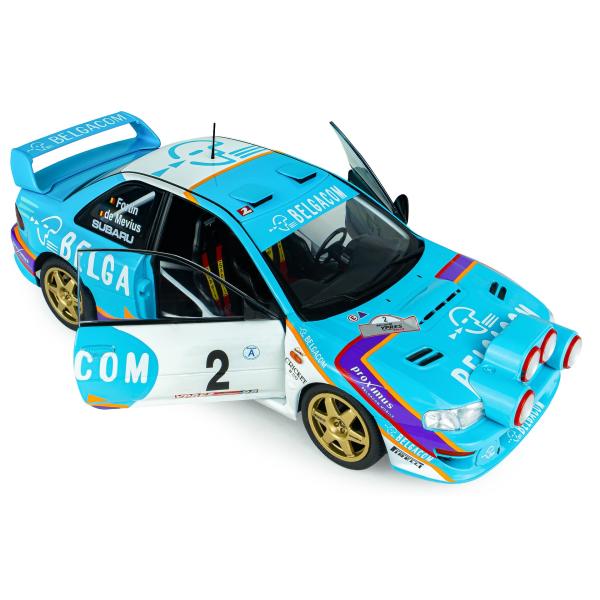 1:18 SUBARU IMPREZA S5 WRC99 GREEN #2 G.DE MEVIUS