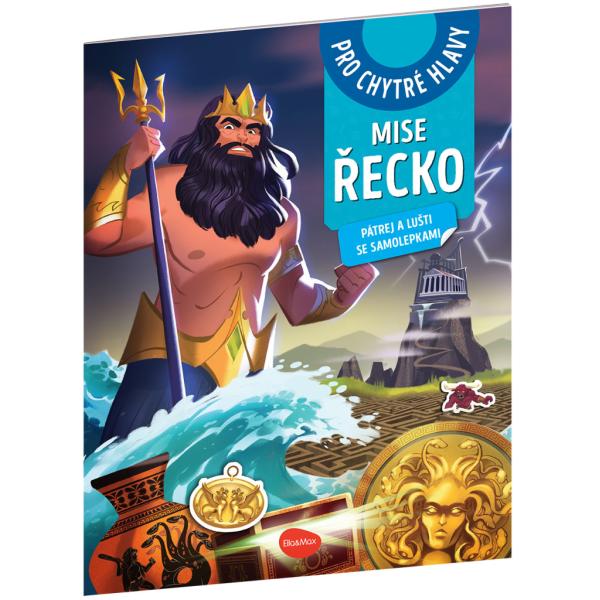 Místo Řecko - Hledej a hádej se samolepkami