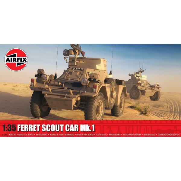Classic Kit militare A1386 - Ferret Scout Car Mk.1 (1:35)