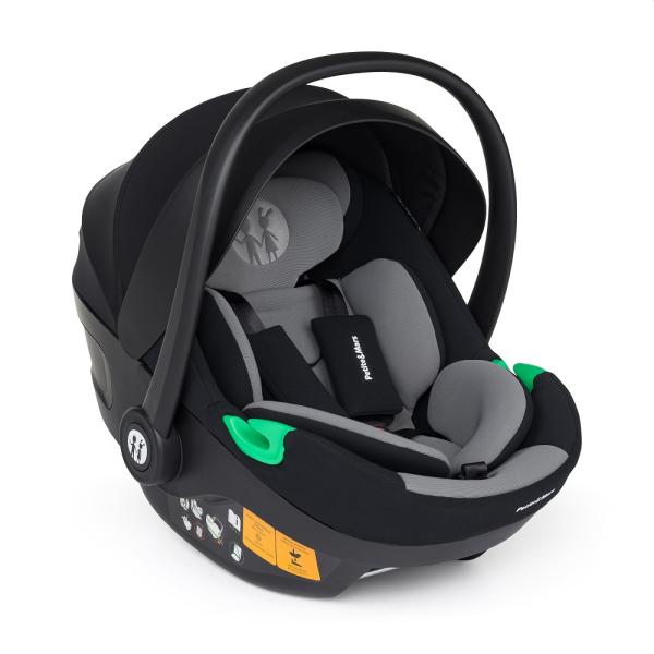 Petite&Mars Seggiolino Auto Core Pro I-Size Black Grey 40-87 Cm (0-13 Kg) Gruppo 0+ (Navicella)-image