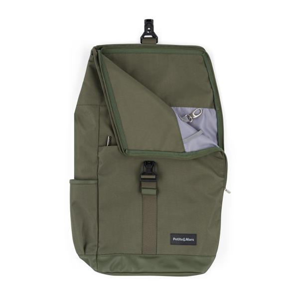Petite&Mars Batoh přebalovací na kočárek Jackob Military Green (obrázek 6)