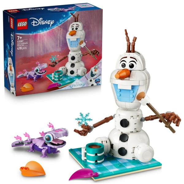LEGO® Disney™ 43287 Olaf y Bruni en un divertido picnic