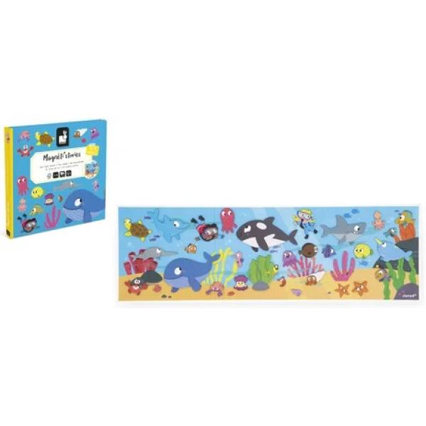 Janod Magnetistories Mořský svět Vytvoř si příběh