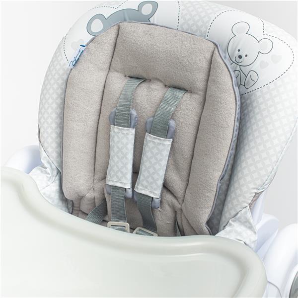 Jídelní židle Baby Mix Infant šedá (obrázek 3)