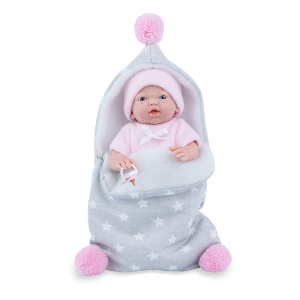 MARINA & PAU bábätko Mini Golosinas Nana ružová 21cm