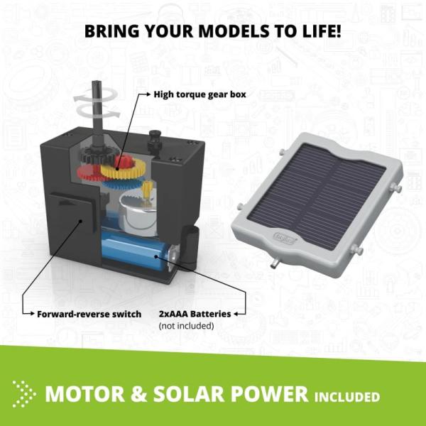 Engino STEM SOLAR POWER: Přeměna slunečního světla na elektřinu (obrázek 3)