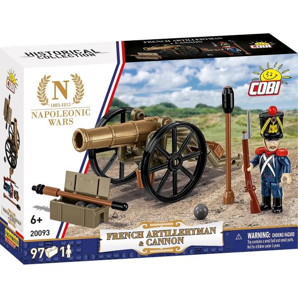 Cobi 20093 Napoleon - Dělo s dělmistrem, 96k