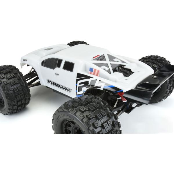 Pro-Line karosérie 1:8 Brute bílá (E-Revo 2) (obrázek 3)