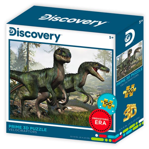 3D puzzle - Velociraptor 100ks