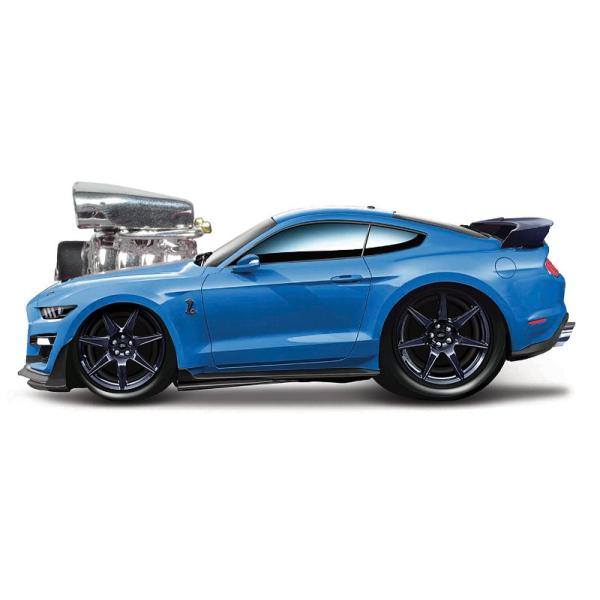 Maisto - Muscle Machines - 2020 Mustang Shelby GT500, modrý, 1:64