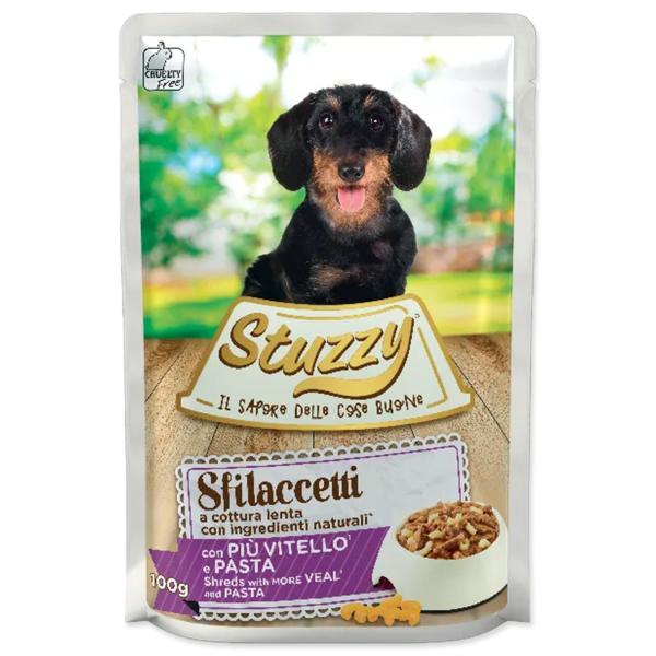 Kapsička STUZZY Speciality telecí s těstovinami 100g