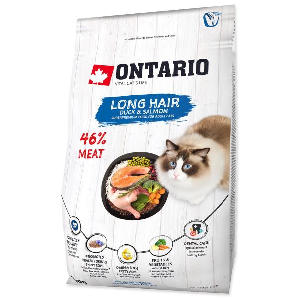Krmivo Ontario Cat Longhair 0,4kg (obrázek 3)