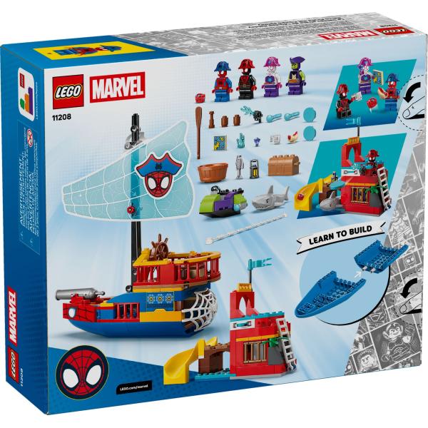 LEGO® Marvel 11208 Pirátská loď Spideyho týmu (obrázek 8)
