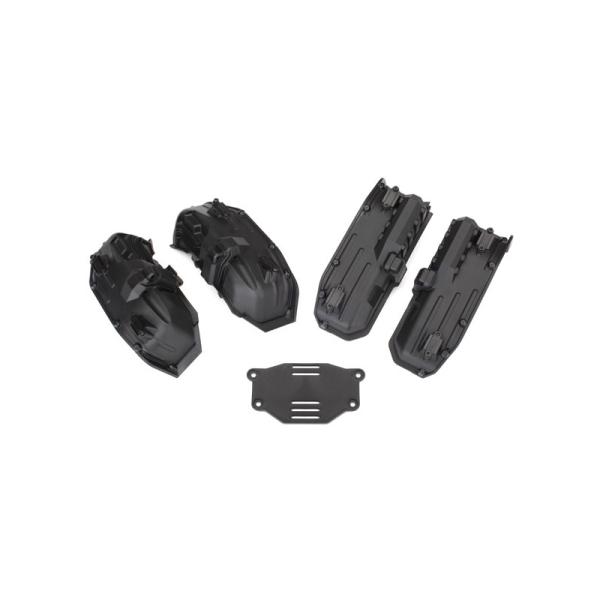 Traxxas blatníky/ kryty pre osvetlenie (8)/ doska (1)