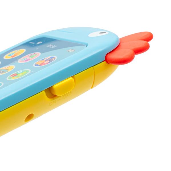 Vzdělávací hračkářský telefon Baby Mix modrý
