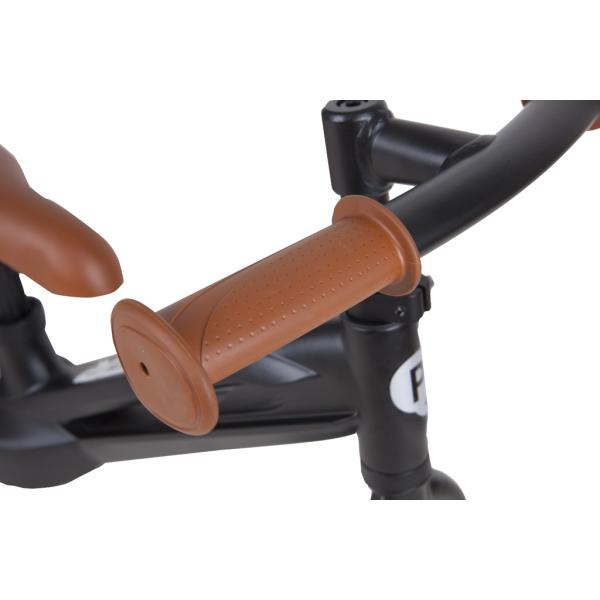 QPLAY Odrážadlo Racer air (Titanium) Čierna/ Hnedá, vek 3 - 6 rokov, do 30 kg (obrázek 8)