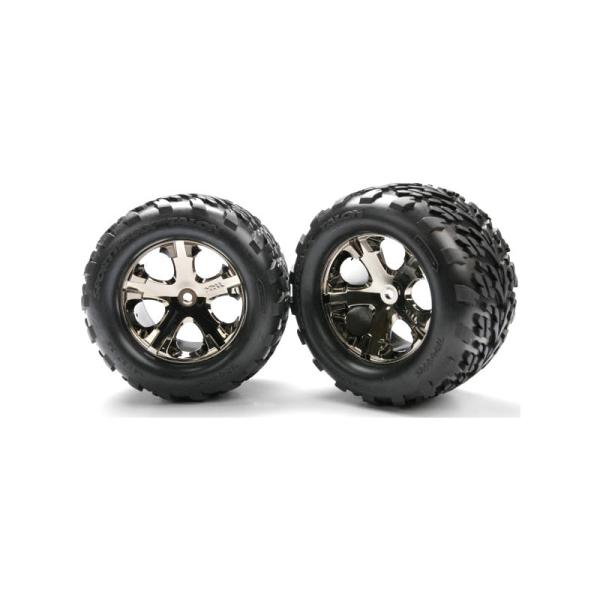 Traxxas kolo 2.8", All-Star černě chromový disk, 29mm, pneu Talon (pár)