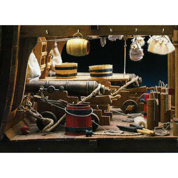 Mantua Model Dělová paluba řez 1:23 kit (obrázek 3)
