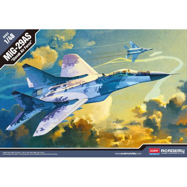 Model Kit letadlo 12227 - MIG-29AS: LE (1:48)
