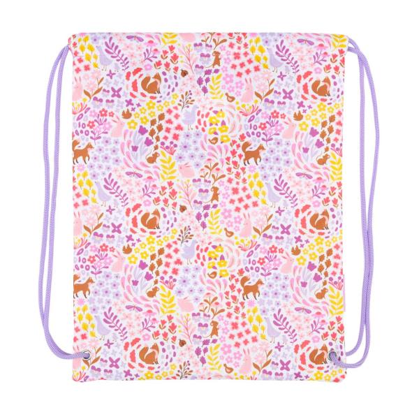 A Little Lovely Company – dětský sportovní vak – květinová zahrada