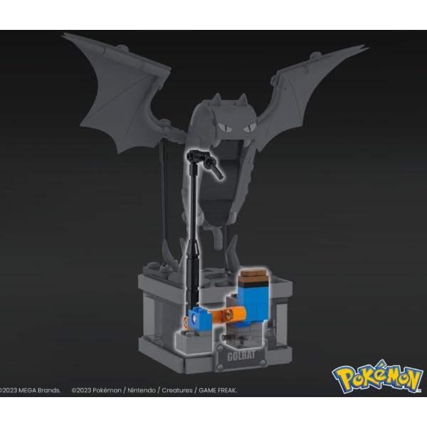 Mattel Mega Pokémon Mini pohyblivá figurka GOLBAT (obrázek 5)