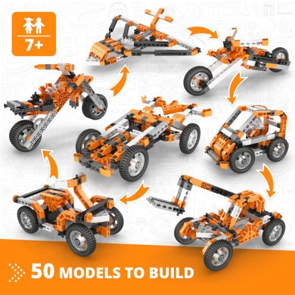 Engino Inventor 50 models motorizovaný set – multi models