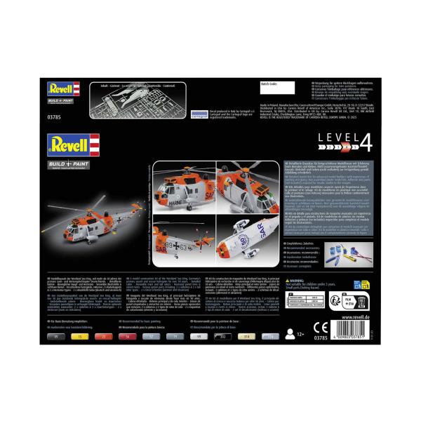 Plastic ModelKit vrtulník 03785 - Westland Sea King Mk. 41 (1:72) (obrázek 3)