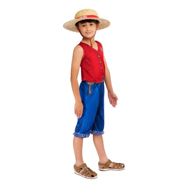 ONE PIECE LUFFY detský kostým veľkosť (122-128cm)