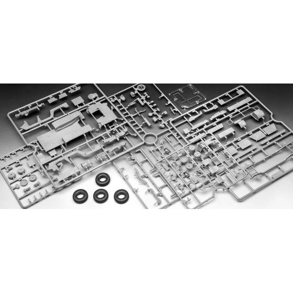 Plastic ModelKit military 03366 - HMMWV M1097A2 (1:35) (obrázek 8)