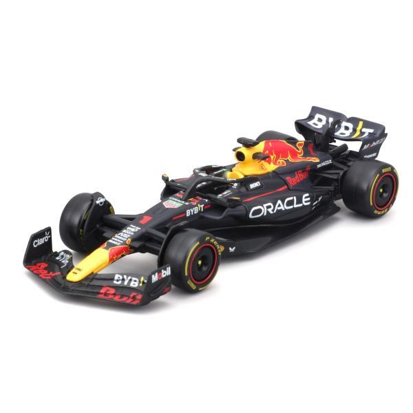 Bburago 1:43 RACE Formula F1 4PAC – Red Bull Racing RB20(2024) #1 M.Verstappen #11 S.Perez